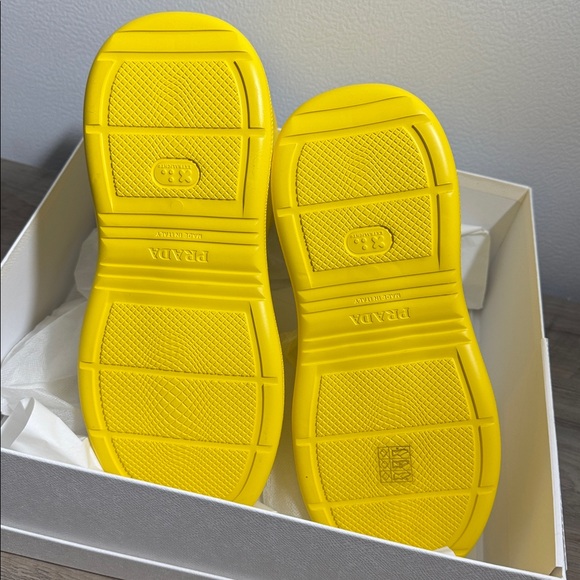 NIB PRADA RAIN BOOTS SZ 39 AUTHENTIC - Picture 4 of 7